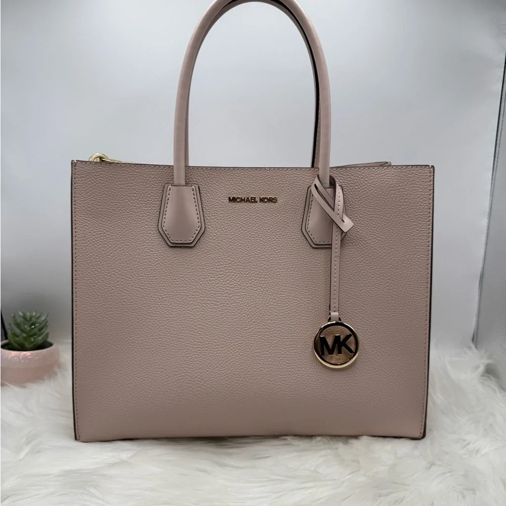 Michael Kors Pink Large Crossbody Satchel